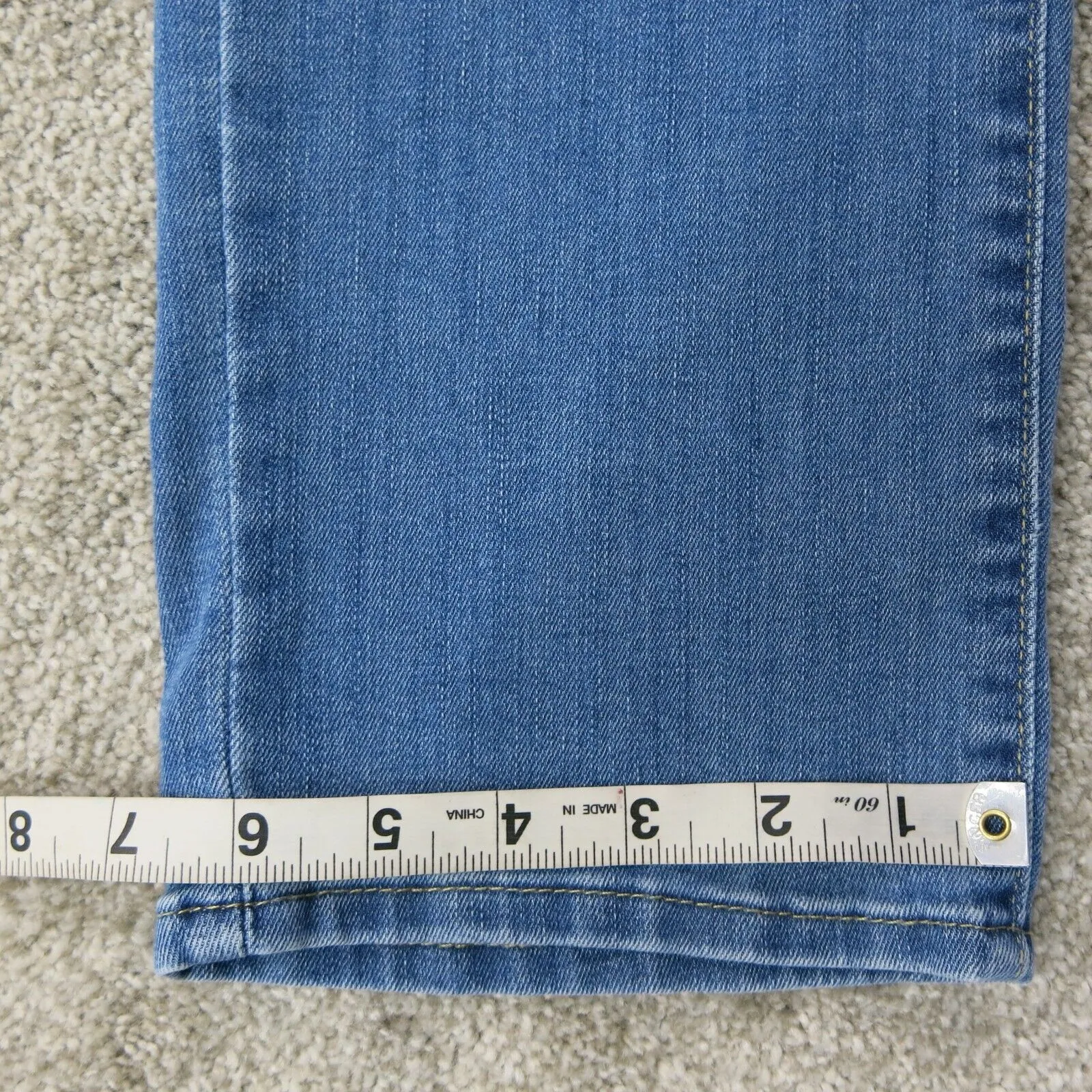 Denizen From Levis Mens Jeans Denim Slim Straight Leg Mid Rise Blue SZ W34XL30