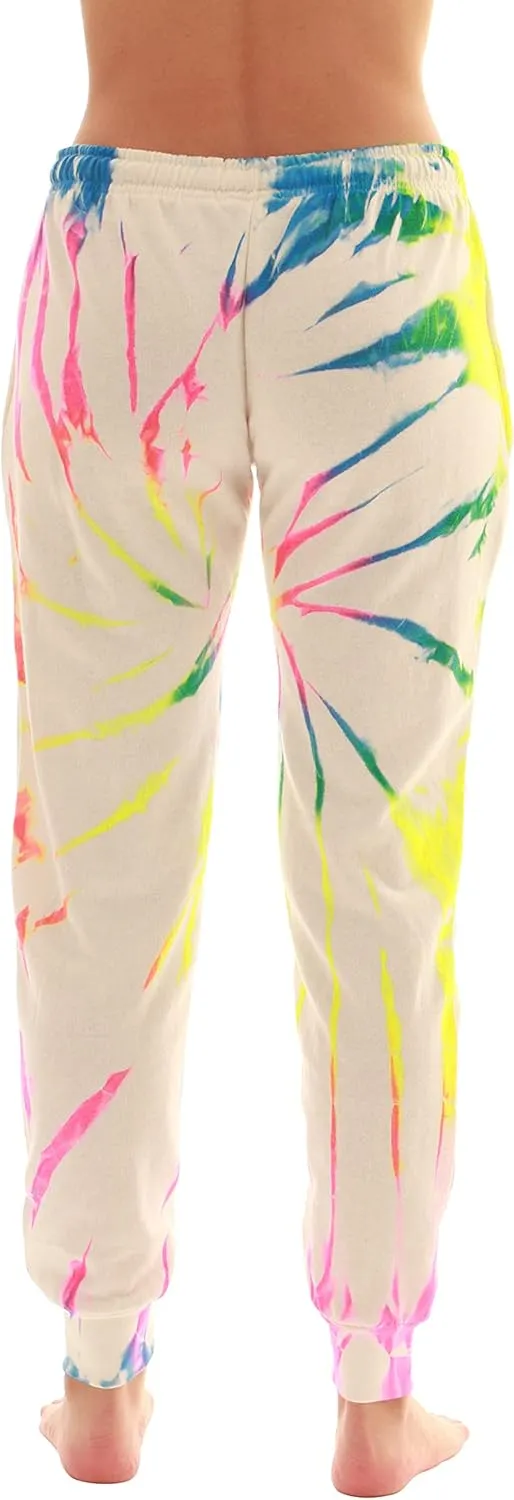 Just Love Loop Terry Tie Dye Jogger Pants for Women