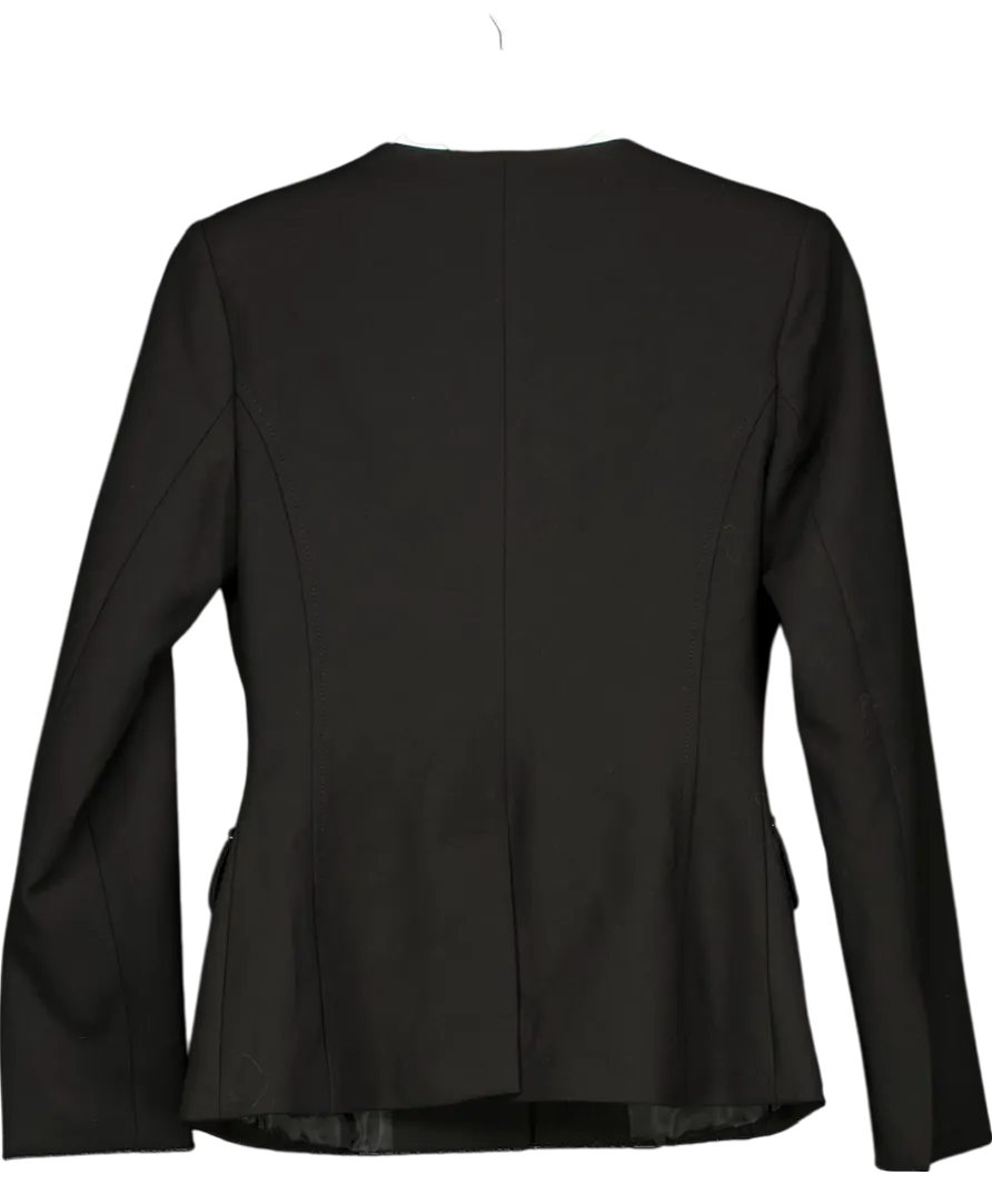 Karen Millen Black Tailored Utility Blazer UK 6