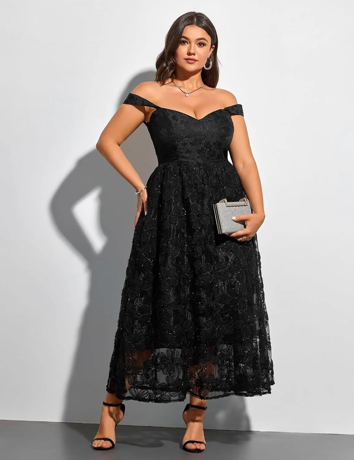 Lace Dresses for Women 2025 Elegant Classy Wedding Guest Cocktail Semi Formal Party Evening Floral Dresses