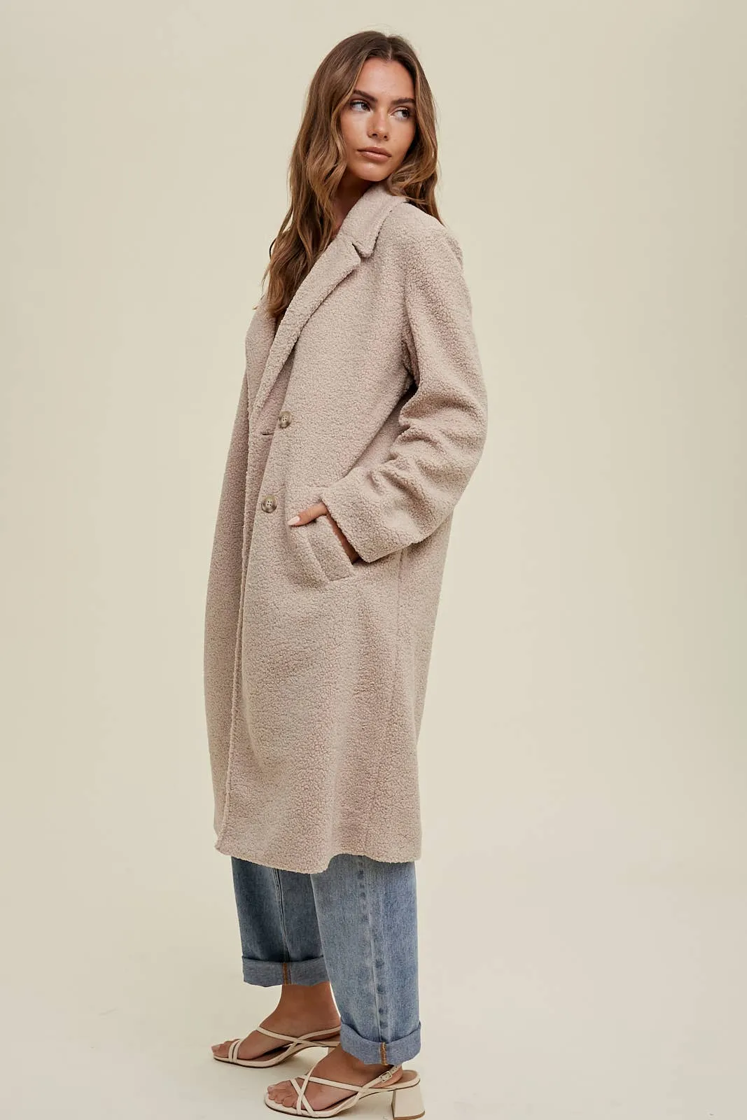 SHERPA DOUBLE BREASTED COAT